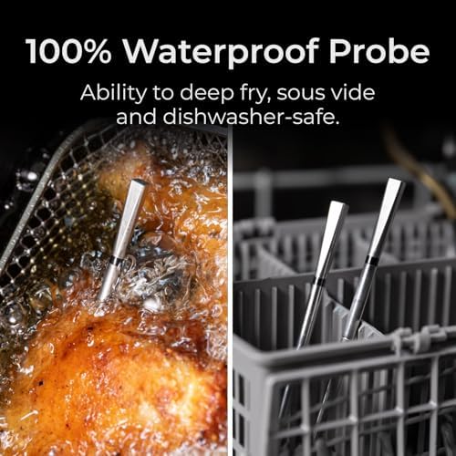 MEATER Pro Smart Meat Thermometer, Walnut, Bluetooth, 1000°F, Long Range - Image 6