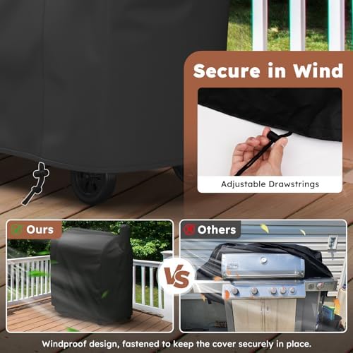 MR. COVER Grill Cover for Traeger Pro 34 & 780 Series, 600D Heavy Duty - Image 5