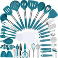Silicone Kitchen Utensils Set, Umite Chef 43 pcs Cooking Utensils for Nonstick Cookware, Kitchen Tools-Silicone Utensil for Cooking Kitchen Set for Home Kitchen Accessories Set by UmiteChef