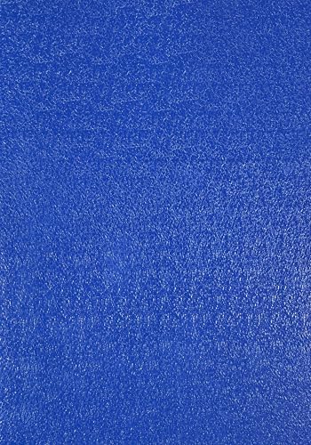 Rhino Hide Embossed Grill Guard Mat - Heat Resistant Outdoor Grill Floor Mat for Patio, Deck & Garage Surface Protection - Rectangle, Blue (36”x48”) - Image 3