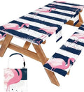 Picnic Table Cover with Bench Covers Elastic Table Cloth Cool Fun Unique Ideas Birthday Christmas Xmas Valentine's Day Camping Gifts for Camper RV Owner Camping Lovers Couple Women Men Mother Father by Wrakus