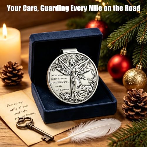 Guardian Angel Visor Clip, Car Accessory Safe Driving Gift 1PCS - Image 6