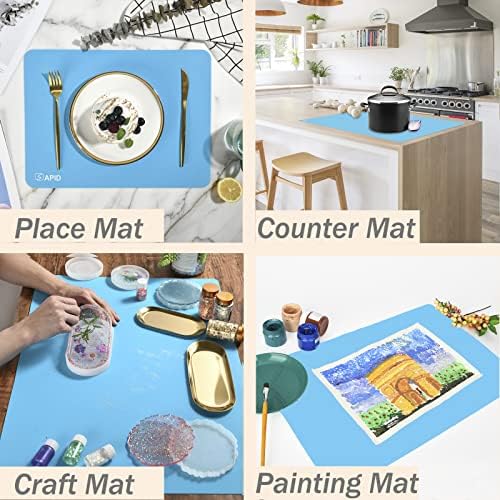 Extra Large Silicone Mat Kitchen Counter Heat Resistant Table Mat 36" x 24" - Image 6