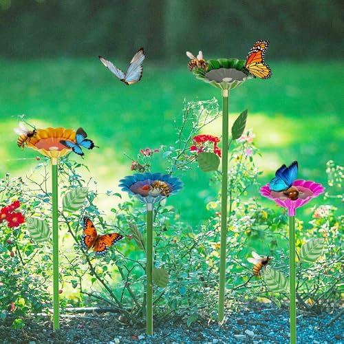 2 Pack Bee Watering Station, Bee Bath for Garden Outdoor Yard Decor - Image 6