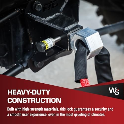 Weigh Safe Hitch Locking Pin - Stainless Steel Towing Accessory - Fits 2", 2.5" & 3" Receivers - Features a Dust Cover - Image 3