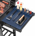 Silicone Grill Mat for Blackstone Griddle Accessories, 8-Slot Tool Mat by Uozuke