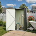 Patiowell 22 Cuft Storage Shed, Metal Vertical Storage Cabinet, Black by Patiowell