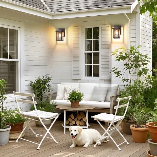 MATAMEYE Outdoor Wall Light Fixture, Exterior Waterproof Porch Lighting - Image 4