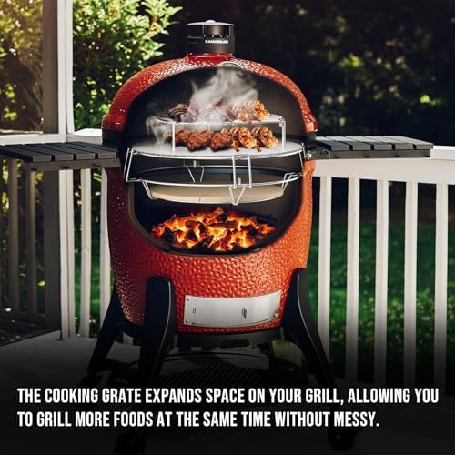Skyflame Charkettle Stainless Steel Grill Expander Cooking Grate - Image 5