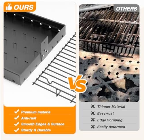 Stretchable 15-28 Inches Charcoal Tray for Expert Grill Replacement Parts - Image 5