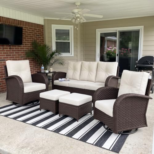 LayinSun 6 Pieces Outdoor Patio Furniture Set by LayinSun
