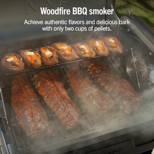 Ninja FlexFlame Grill & Smoker, Electric & Propane, 5-in-1, Black,PG301BK - Image 6