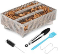 5" x 8" Pellet Smoker Tray, 12 Hours Billowing Maze Smoker Box by FL