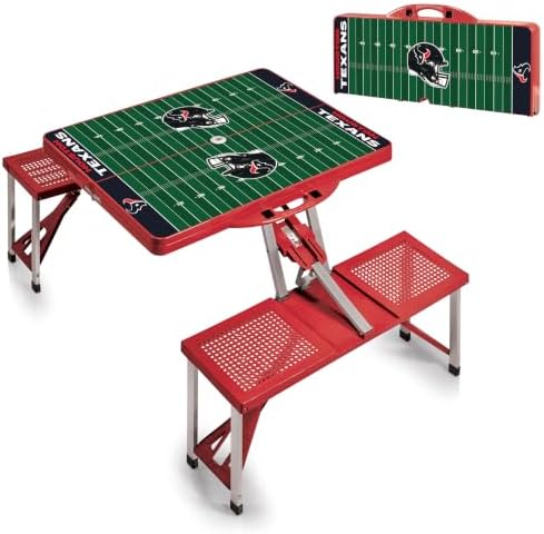 Picnic TIME NFL Football Field Folding Picnic Table, Camping Table, Outdoor Table with Umbrella Hole - Image 5
