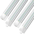 SHOPLED 8FT LED Shop Light, 80W 10800LM 6000K Linkable, Dual-Row LED Chips by SHOPLED