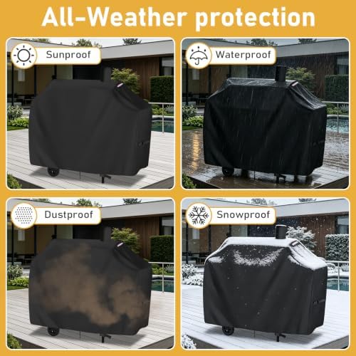 Grill Cover for Realcook Charcoal Grill, BBQ Grill Cover - Image 6