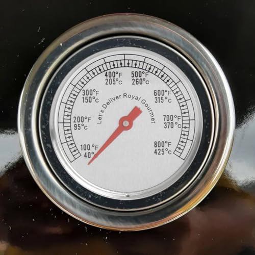 Grill Temperature Gauge for Cooking BBQ Meat, Universal Barbecue Thermometer Replacement for Oven Smoker Accessories - Stainless Steel 100-800℉ Temp Gauge - Image 6