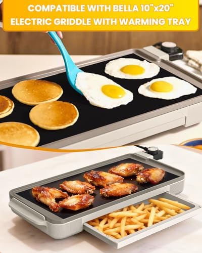 6PCs Grill Mats for Indoor Grill & Oven, 100% Non-Stick PTFE Sheets - Image 2