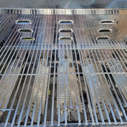 17" Grill Grates for Nexgrill 4-Burner 720-0830H 720-0783E Nexgrill Replacement Parts 5 Burner 720-0888N 720-0888 720-0697, Cooking Grate Grill Parts for Kenmore, Uniflame and More - Image 6
