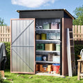 Panovue 5X3X6.1 FT Garden Storage Shed with Frame Floor(NO Wood Panels) by Panovue