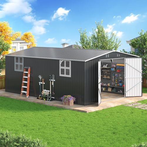 AirWire 12x18 FT Outdoor Storage Shed by AirWire