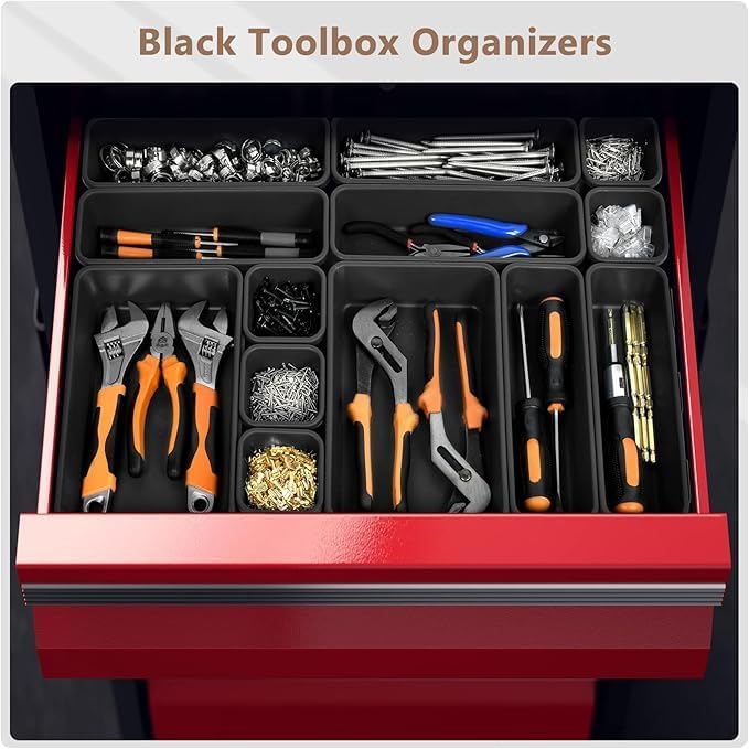 A-LUGEI 【 】 Tool Box Organizer Garage Organization and Storage - Image 3