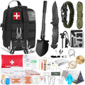 Survival Kit and First Aid Kit, 236PCS Survival Gear Camping Essentials Emergency Medical Supplies with Tactical MOLLE Pouch for Outdoor Adventure, Camping, Hiking, Hunting, Cool Idea by Unknown