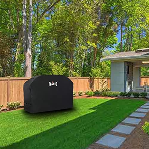 Feasto 55 inch Heavy Duty BBQ Grill Cover for Outdoor Grill - Image 2