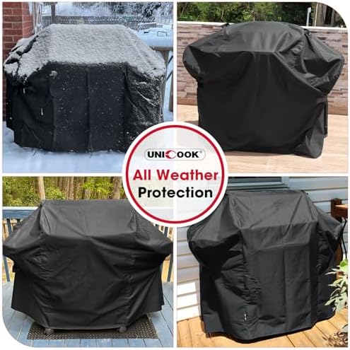 Unicook Grill Cover 58 Inch, Heavy Duty Waterproof UV Resistant BBQ Cover - Image 6