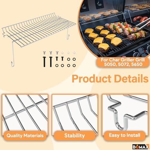 20.5" Grill Warming Rack for Char Griller 5050, 3001, 5650, 5072, 3008 - Image 4