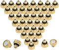 Brass Misting Nozzles for Garden Cooling System 0.012" 10/24 UNC (40 PCS) by KUWAN