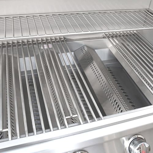 5pcs 16516 Stainless Steel Burners for Bull Grill Replacement Parts + 5pcs 16631 Flame Tamer Flavor Bar + 4pcs 16520 Heat Plate Shield Set,Fits for Bull, Lion, Cal Flame 5 Burner Gas Grills - Image 6