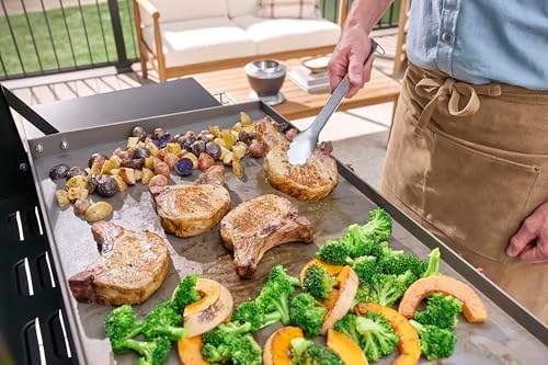 Cuisinart 24-Piece Griddle Tool Set with Storage Tote, Stainless Steel Flat Top Grill Accessories with Spatulas, Melting Dome, Smash Burger Press, Scraper & Tongs, Perfect for BBQ, Tailgates, Camping - Image 7