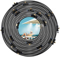 Misting Cooling System, 26FT (8M) Misting Line + 7 Brass Mist Nozzles + Brass Adapter(3/4") Outdoor Mister for Patio Garden Greenhouse Trampoline for Waterpark by cureder