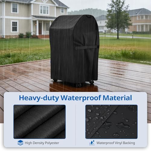 SunPatio 30 Inch Grill Cover, Heavy Duty Waterproof 2 Burner BBQ Cover - Image 3