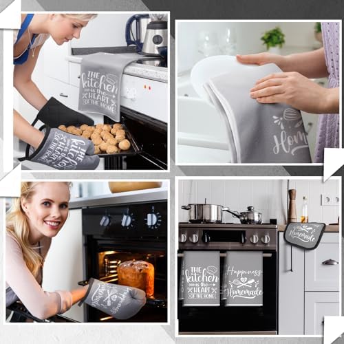 Sratte 6 Pcs Kitchen Decor Accessories Set, Kitchen, Gray - Image 5