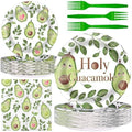 Avocado Party Decorations - Avocado Party Plates and Napkins for Kids Birthday Party, Serves 40 Guests by BonBeeDesign