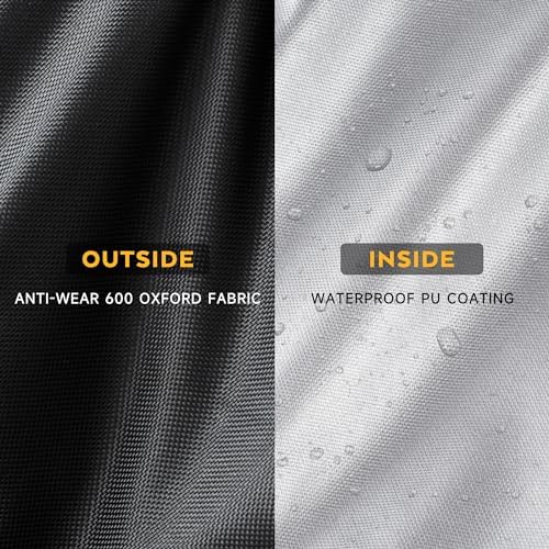 Pizza Oven Cover for Gozney Tread Portable Pizza Oven, Heavy-Duty 600D Protective Cover for Gozney 12" Outdoor Pizza Oven - Image 3