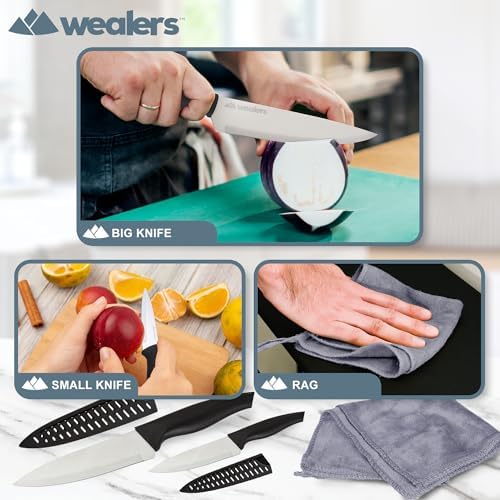 Wealers Camp Kitchen Cooking Utensil Set Travel Organizer Grill Accessories Portable Compact Gear for Backpacking BBQ Camping Hiking Travel Cookware Kit Water Resistant Case - Image 3