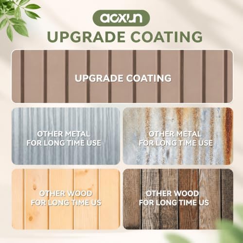 Aoxun 5x3 FT Shed Outdoor Waterproof Storage Shed - Image 5