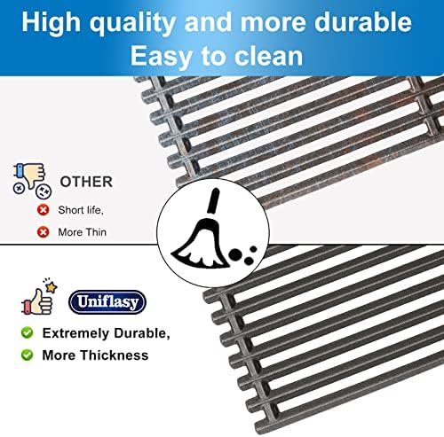 17" Cast Iron Grill Grates for Charbroil Commercial Infrared 463355220 463242516 463242515 466242615 463243016 463346017 466242616 463364824 3-Burner Parts for Charbroil Grill Grates G466-0025-W1A - Image 5