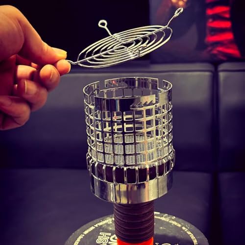Crown Style Hookah Heat Manager - Reusable Stainless Steel Coal Holder, Fits Most Bowls & Replaces Foil (Charcoal Holder) - Image 5