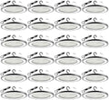 AIKVSXER 24Pack UFO LED High Bay Lights, 400W Shop Lights, 60000LM, 6000K by AIKVSXER