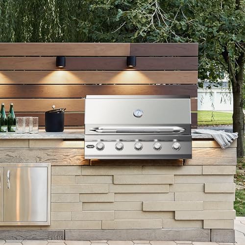 Hygrill STD Series 40-Inch Built In Grill, Stainless Steel 5-Burner Grill - Image 6