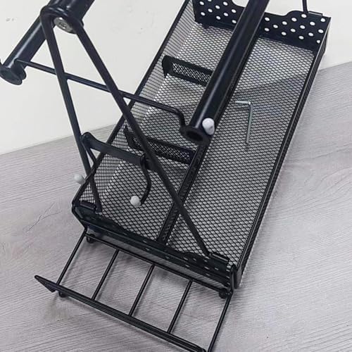 Utility Cart with Rolling and Mobile Kitchen Island - Dining Table | Camping Utensil Basket, Barbecue Tool Trolley, Storage Cart - Image 6