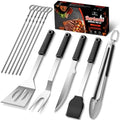 11 Pcs Grill Tools Set,BBQ ＆ Grilling Accessories Outdoor Barbecue Utensils by MayweTanso