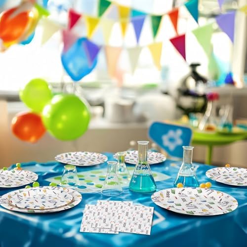 Science Party Decorations - Science Party Plates and Napkins for Kids Birthday Party, Serves 40 Guests - Image 4