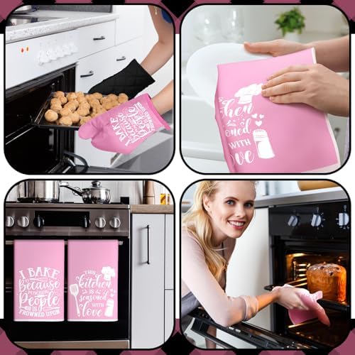 Sratte 6 Pcs Kitchen Decor Accessories Set, Kitchen, Light Pink - Image 5