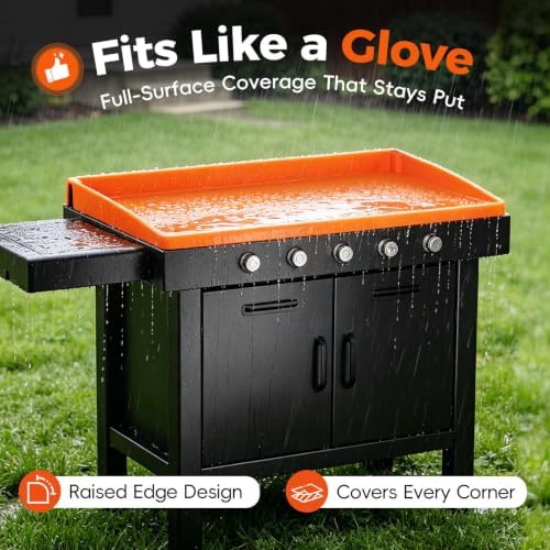snuggery Silicone Griddle Mat for Blackstone Griddle 28" XL, Full Edge - Image 4