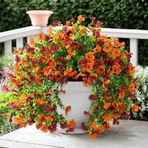 ZFProcess Artificial Fall Fake Flowers for Outdoor Fall Decoration by ZFProcessArtificialFlowers